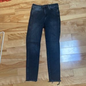 Free people black skinny jeans